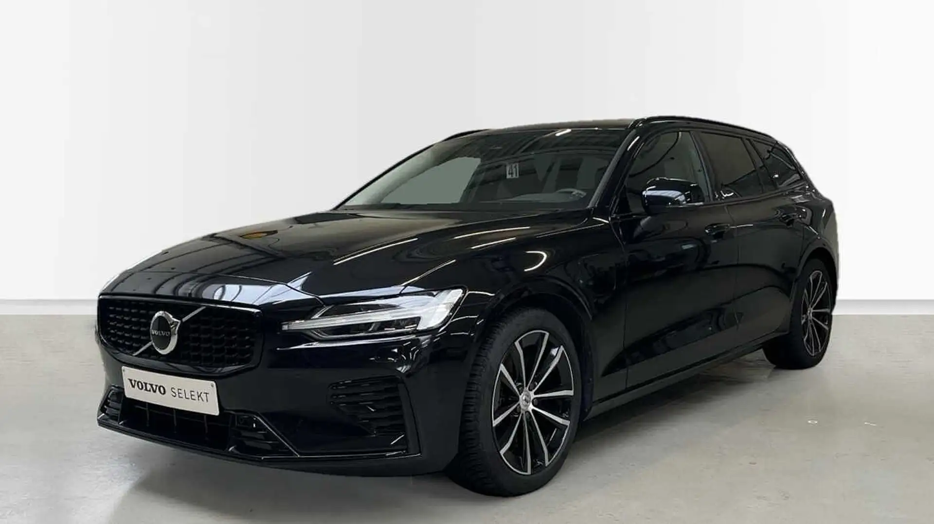 Volvo V60 Ultra Dark T6 Hybride | Alarm | Pano dak | Head-up Noir - 1