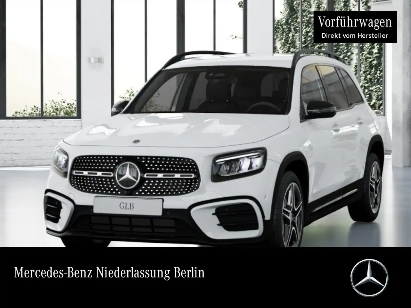 Mercedes-Benz GLB 200 AMG+NIGHT+LED+KAMERA+19"+TOTW+KEYLESS+7G Blanc - 1
