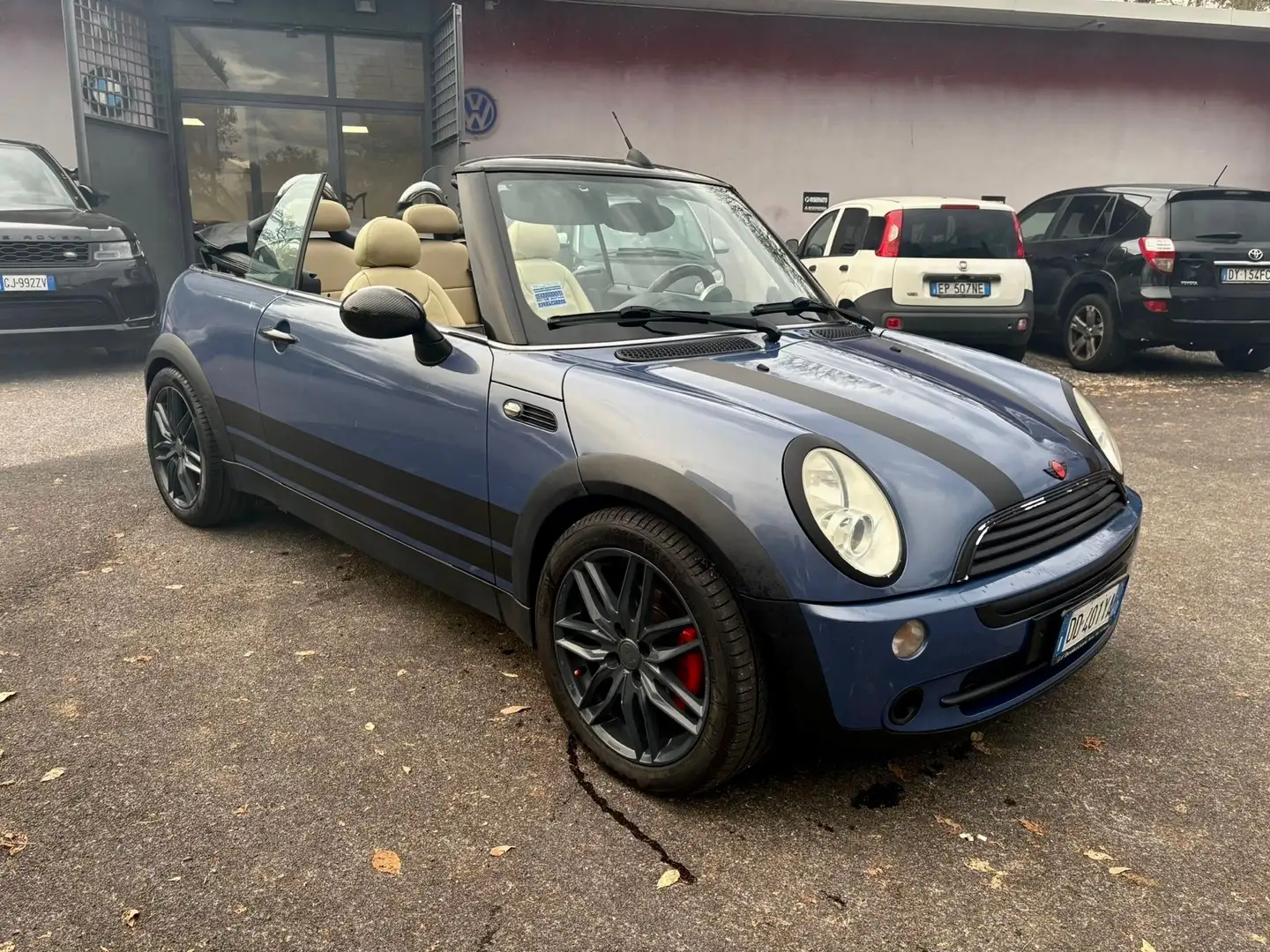 MINI Mini 1.6 16V One Cabrio Bleu - 2