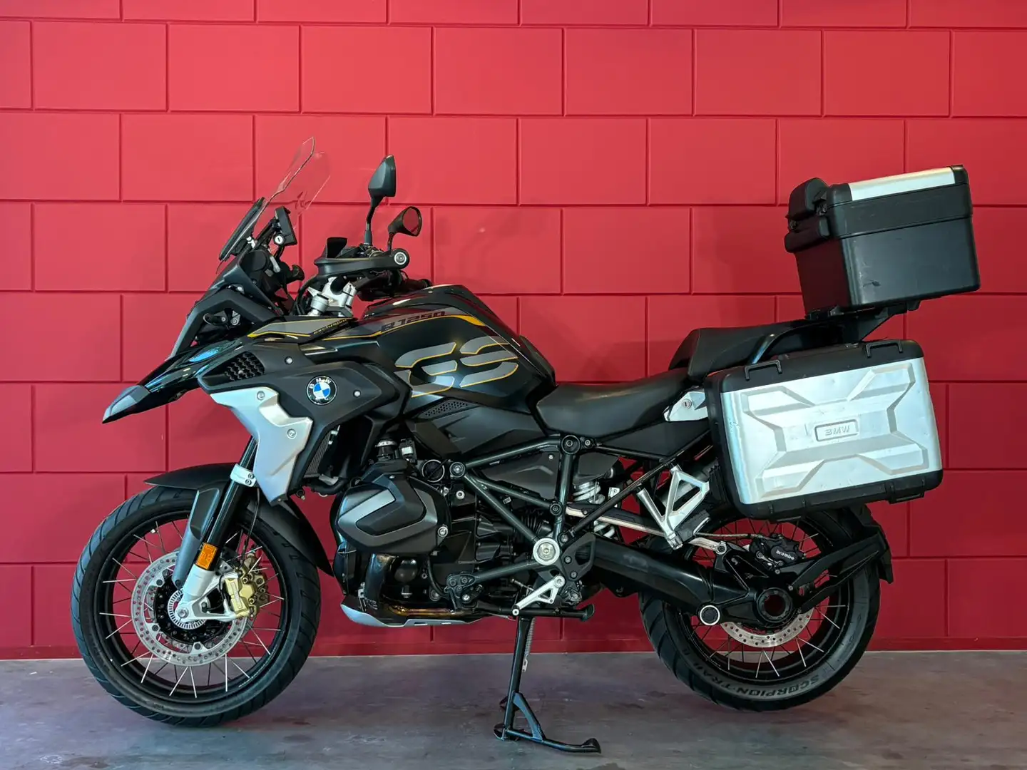 BMW R 1250 GS EXCLUSIVE (BTW MOTOR) Blauw - 2