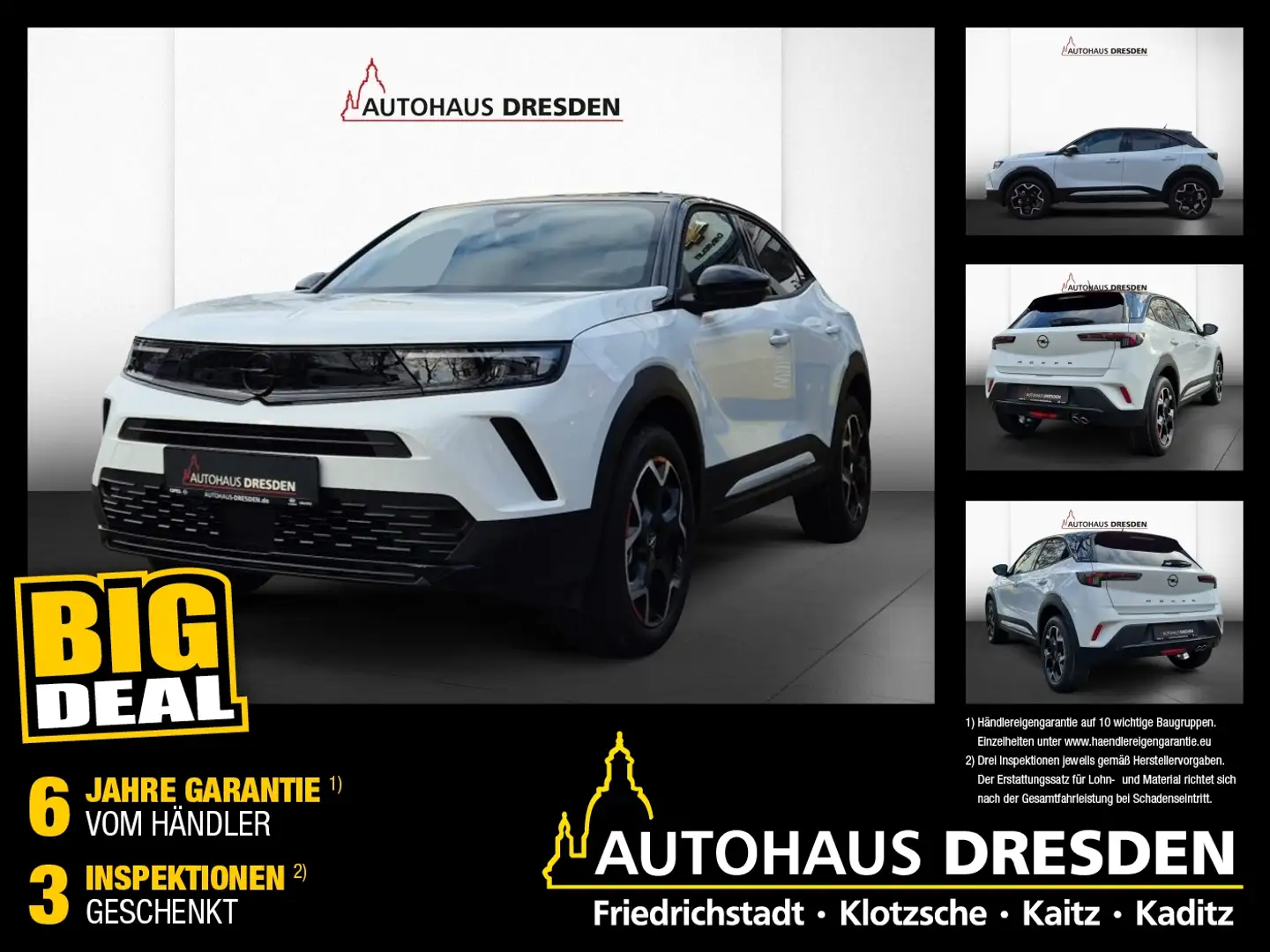 Opel Mokka 1.2 Turbo GS Line FLA LM KAM LED KlimaA Blanc - 1