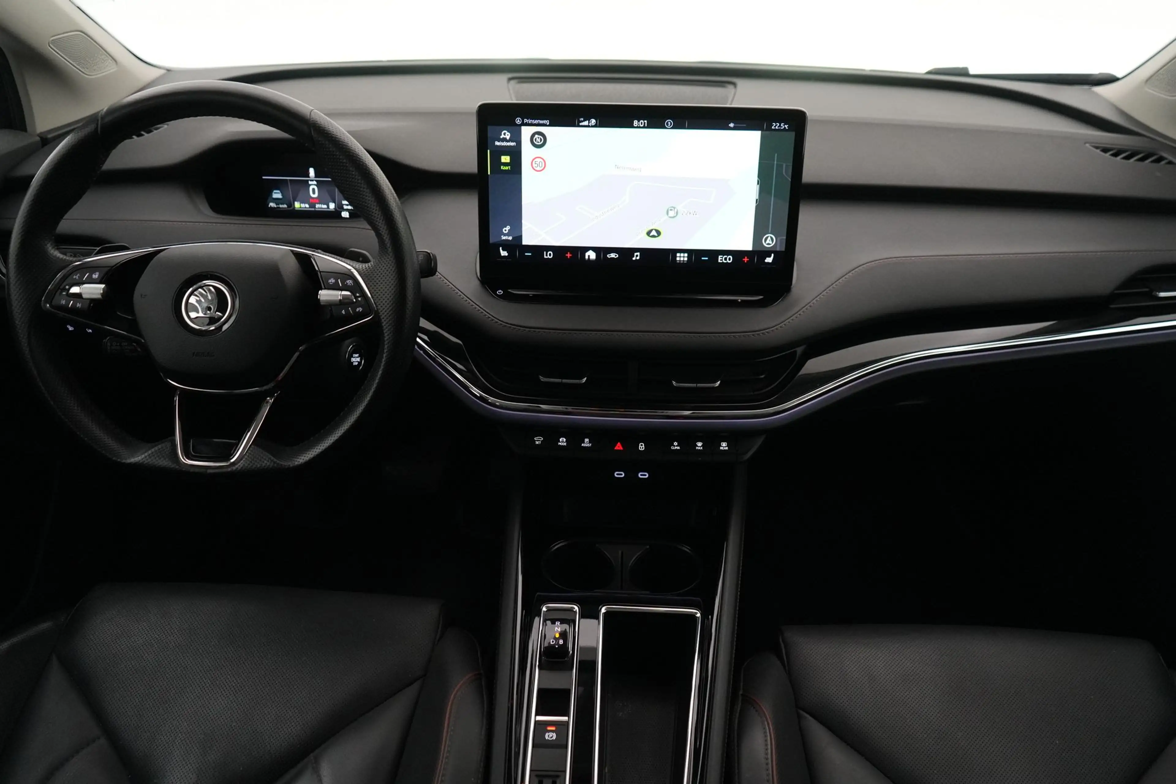 Skoda Enyaq 82 kWh 80 Launch+ LEDER/CUIR LED GPS PDC CAM Keyle — photo 13