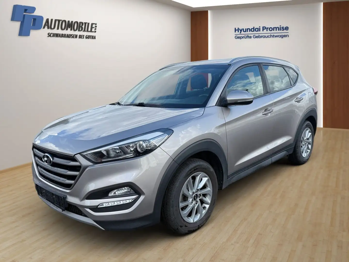 Hyundai TUCSON 1.6T-GDi Trend 2WD Blue Navi und Winterpa Beige - 1