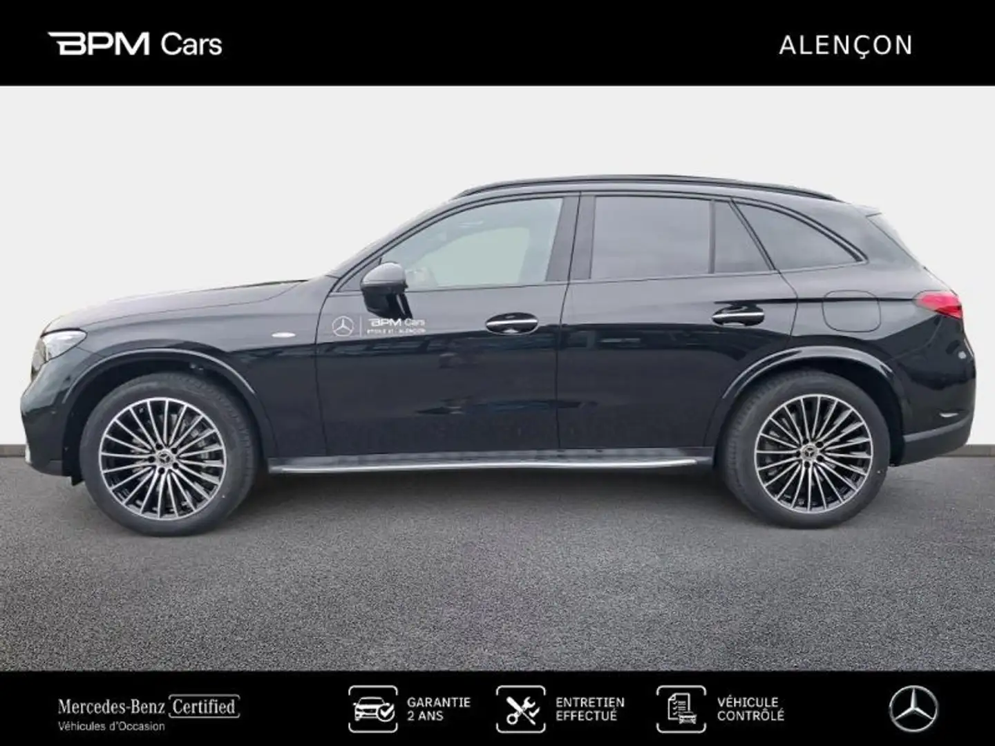 Mercedes-Benz GLC 300 300 e Hybrid 313ch AMG Line + 4Matic 9G-Tronic Noir - 2