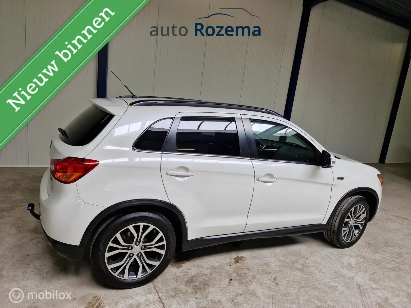 Mitsubishi ASX 1.6 Cleartec Instyle Ecc Navi Haak Dak Wit - 2