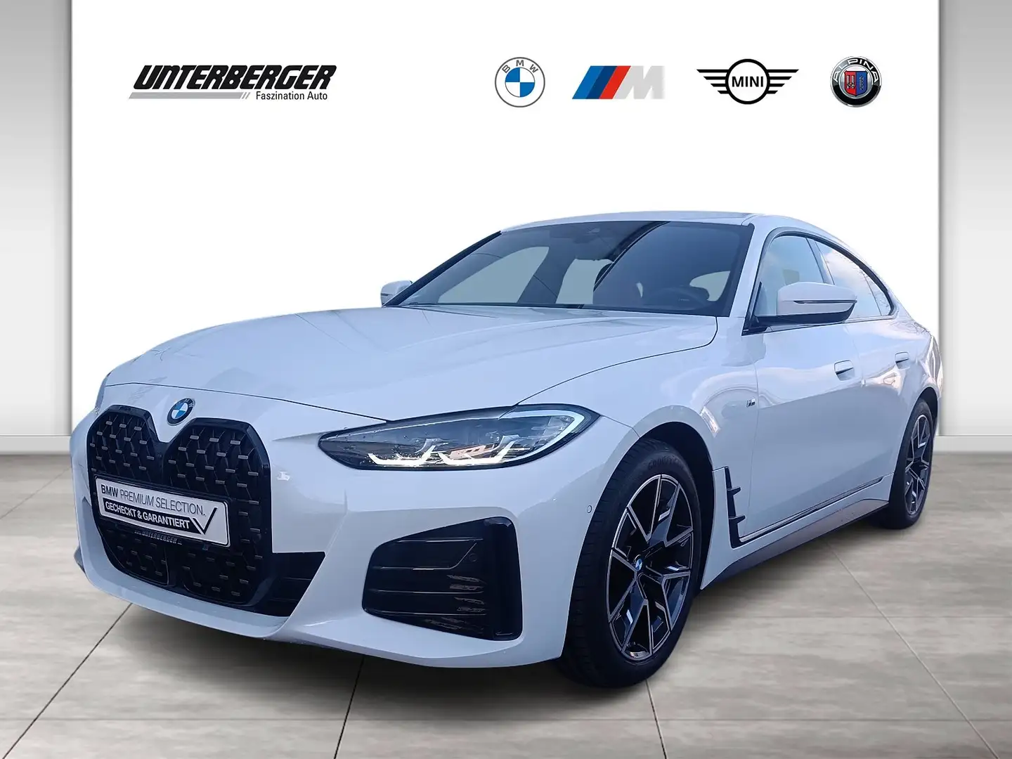 BMW 420 i Gran Coupé M Sport HiFi ACC Standheizung RFK Wit - 1