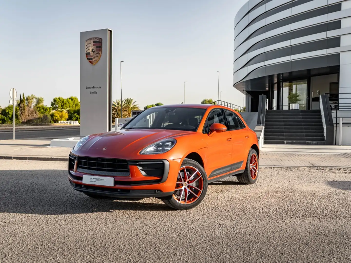 Porsche Macan Aut. Naranja - 1