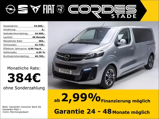 Opel Zafira Life M Automatik Kamera ACC Allwetter (11)