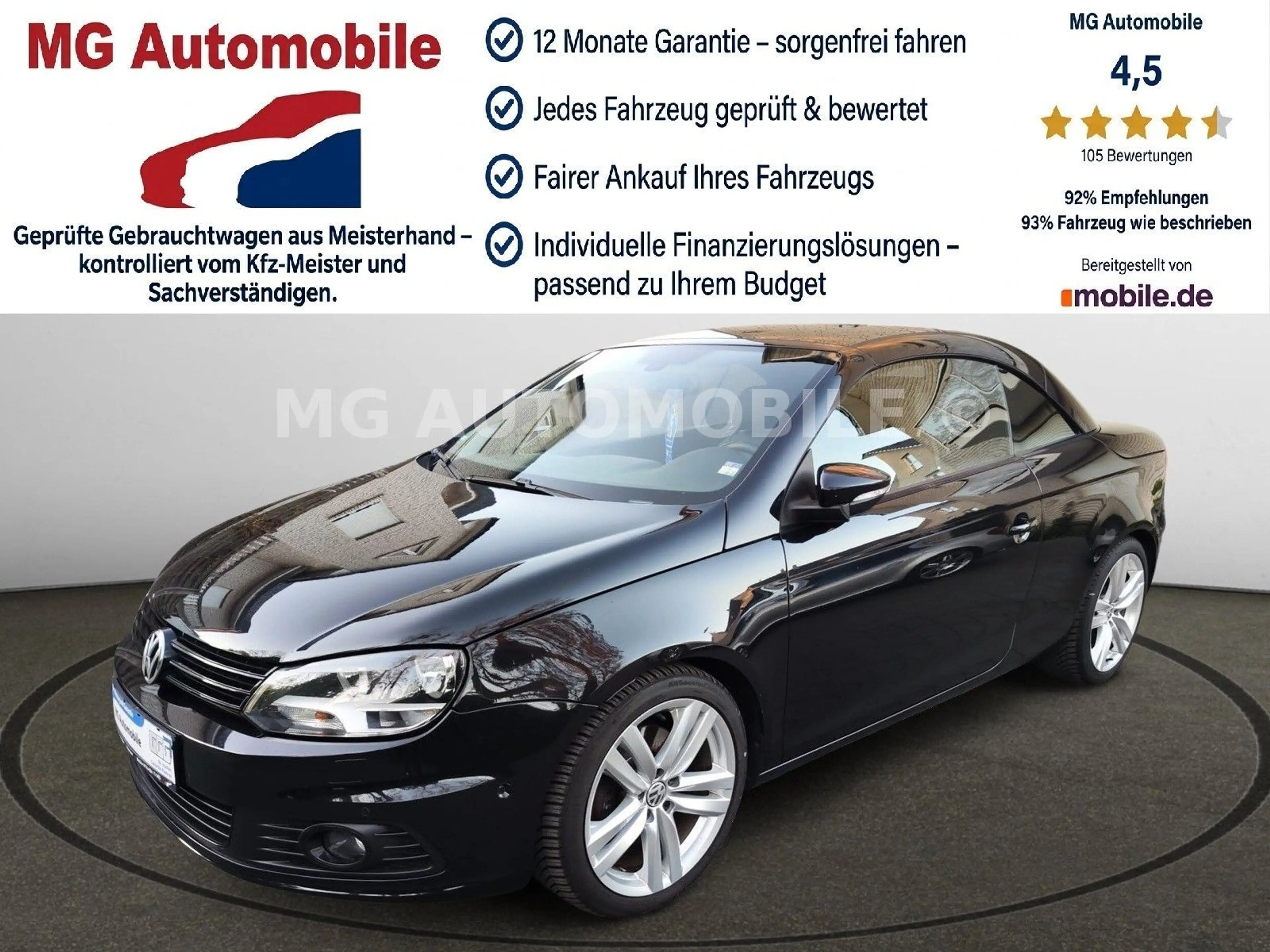 Volkswagen Eos 2.0 TDI 2.Hd Sportpaket Panorama Navi Sitzhz