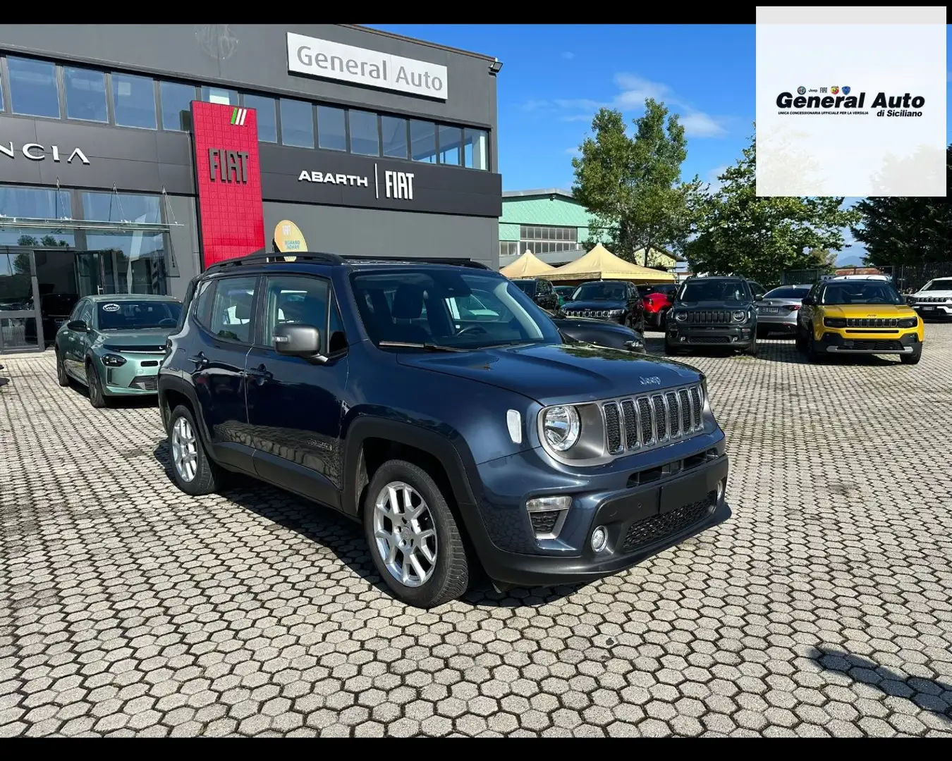 Jeep Renegade 1.6 mjt Limited fwd Blau - 1