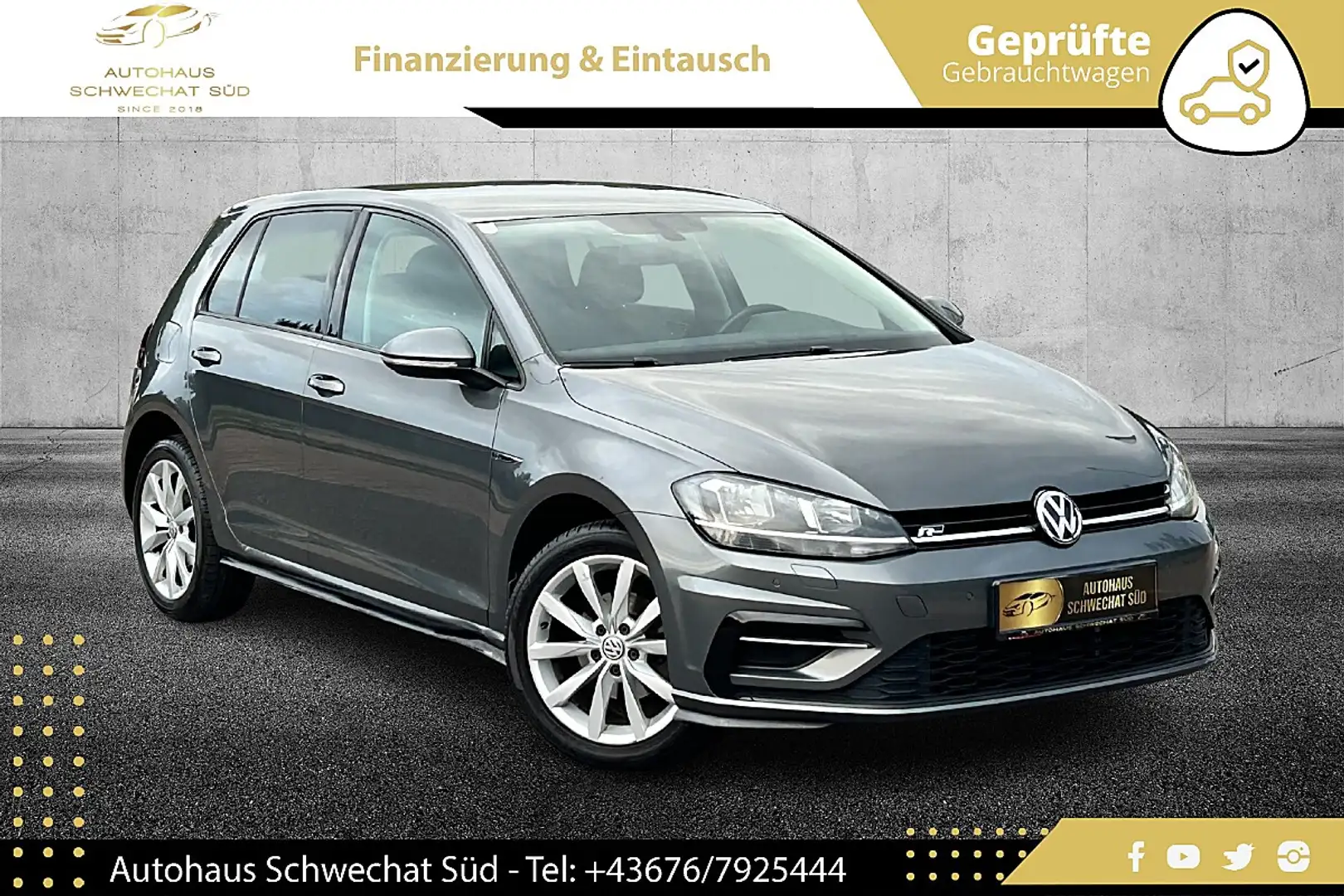 Volkswagen Golf 7 Comfortline 1,0 TSI // R-LINE PAKET // MASSAG... Grau - 1