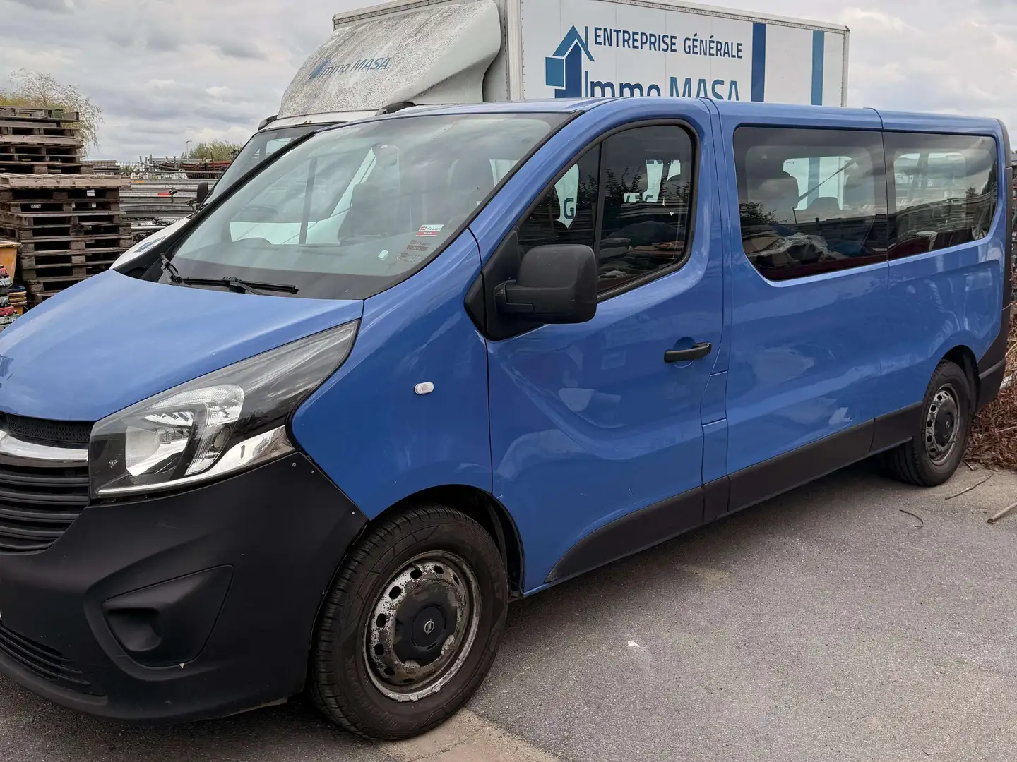 Opel Vivaro 9 places / no airco / 2015 Bleu - 1