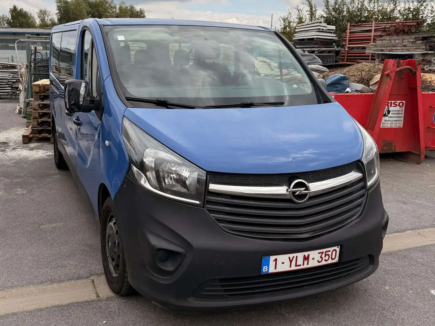 Opel Vivaro 9 places / no airco / 2015 Bleu - 2