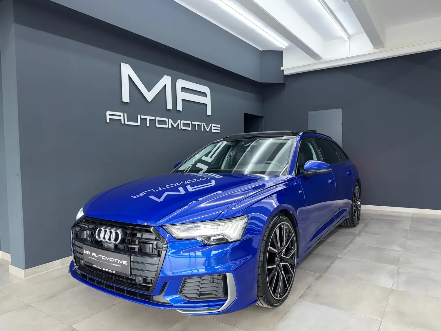 Audi A6 50TDI QUATTRO *S6LOOK*PANO*LUFT*AHK*ACC*MATRIX* Blau - 1