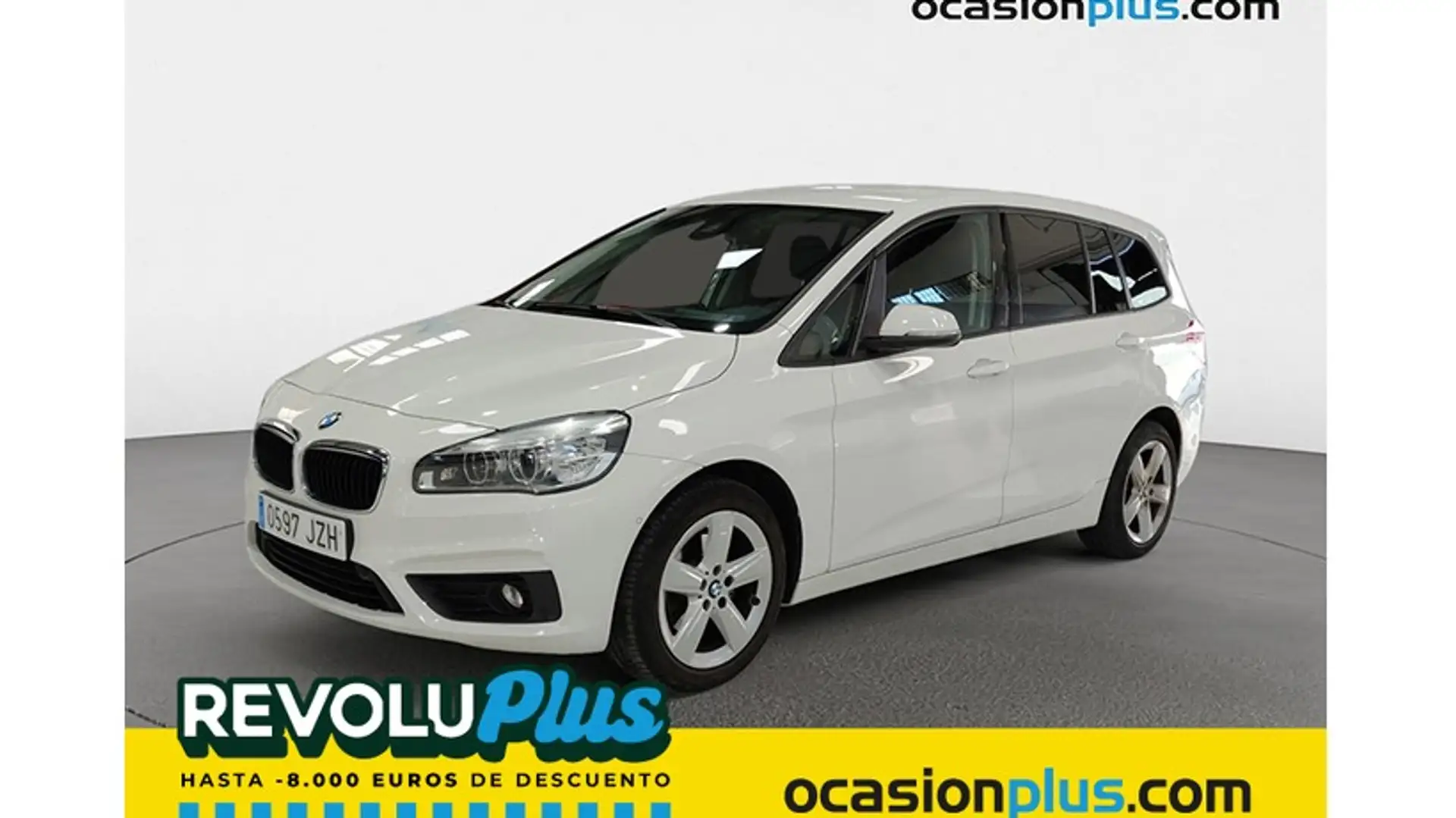 BMW 218 218d Gran Tourer Blanc - 1