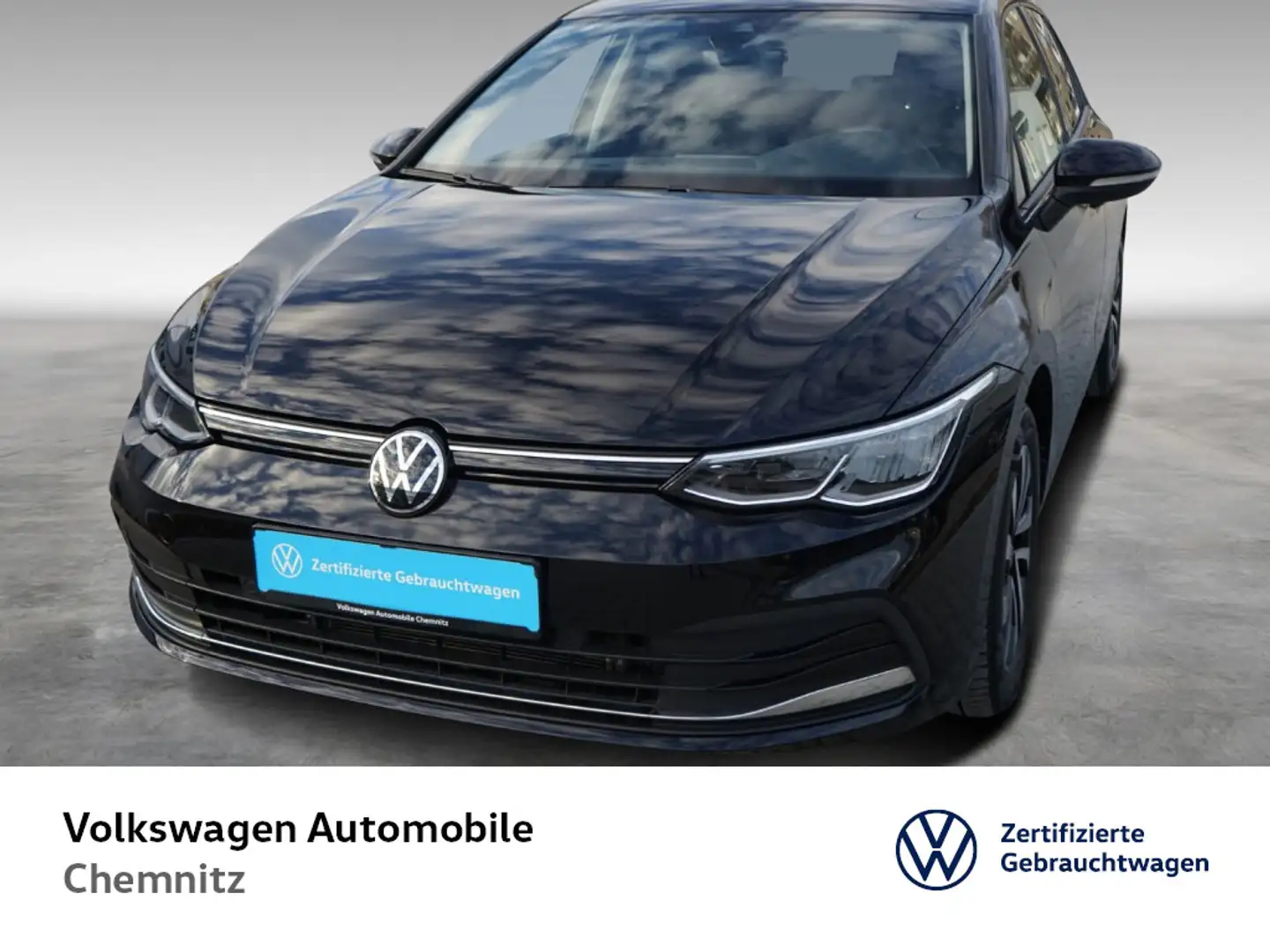 Volkswagen Golf VIII 1.0 eTSI Active*LED*Sitzheizung*Navi* Schwarz - 1