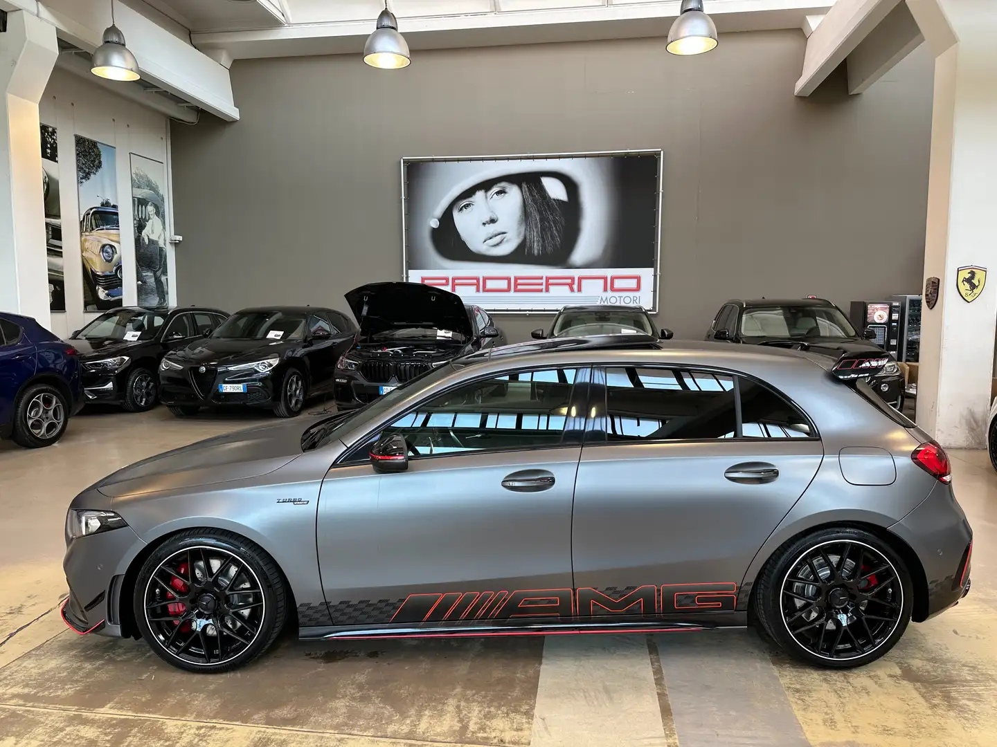 Mercedes-Benz A 35 AMG Race Edition 4matic - TUTTI GLI OPTIONLAS Grigio - 2