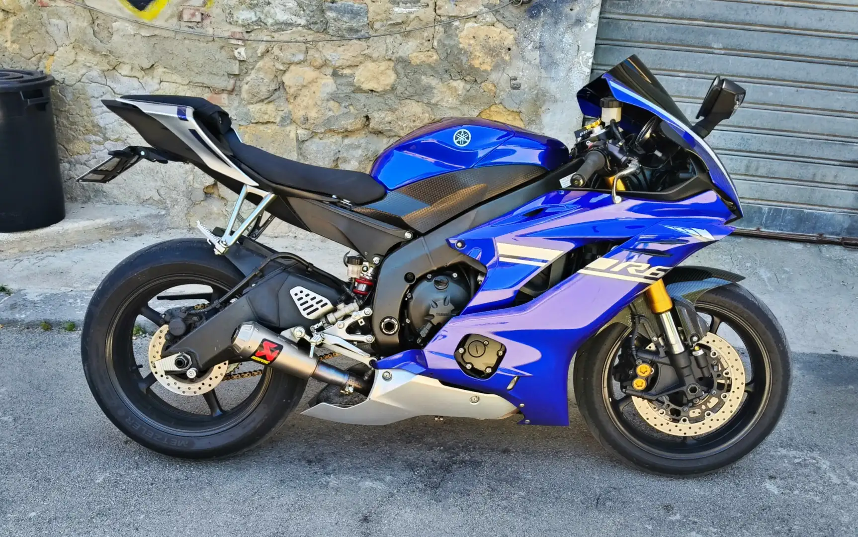 Yamaha YZF 600 Bleu - 2