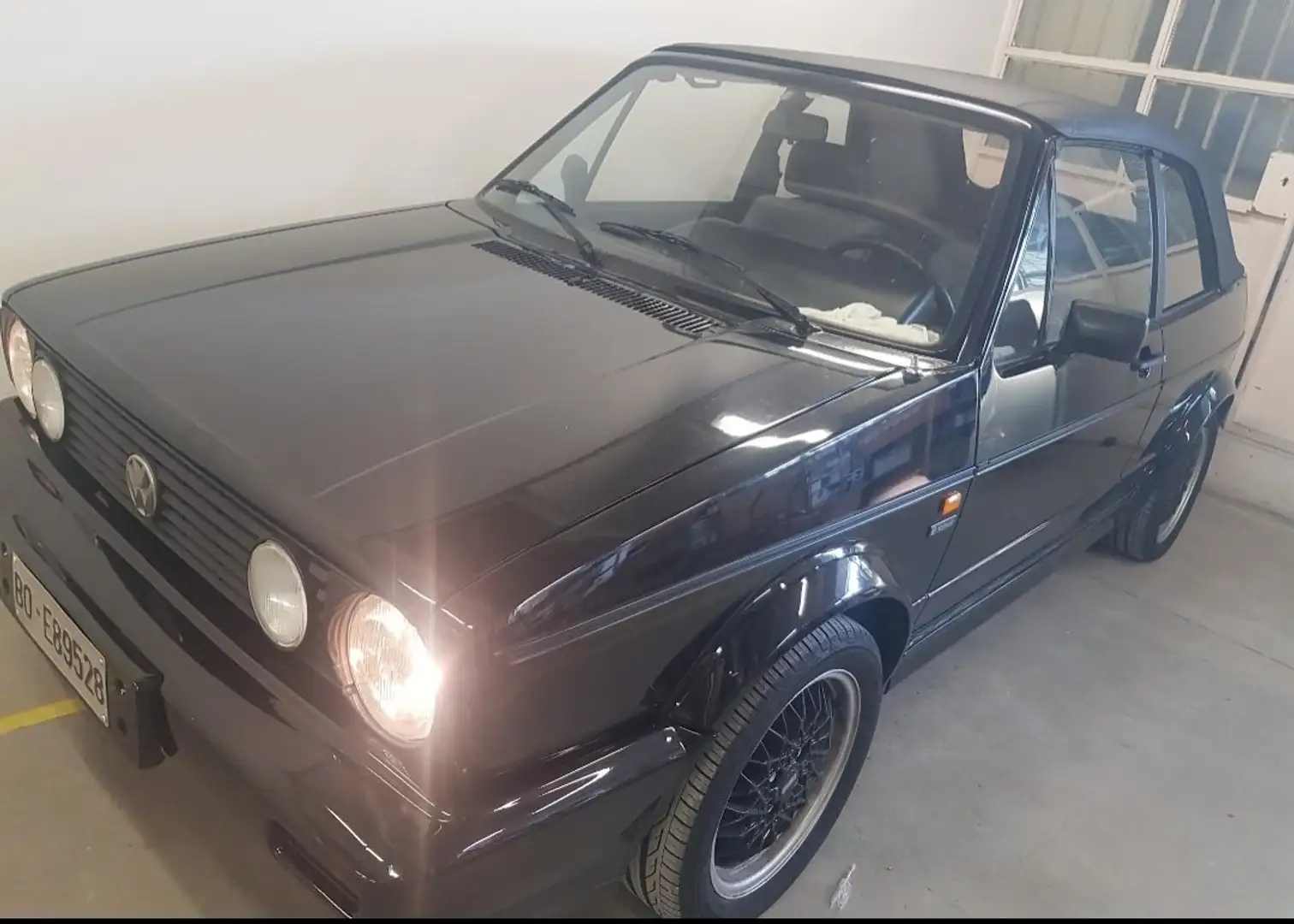 Volkswagen Golf Cabriolet Golf Cabrio 1.6 GL Černá - 2