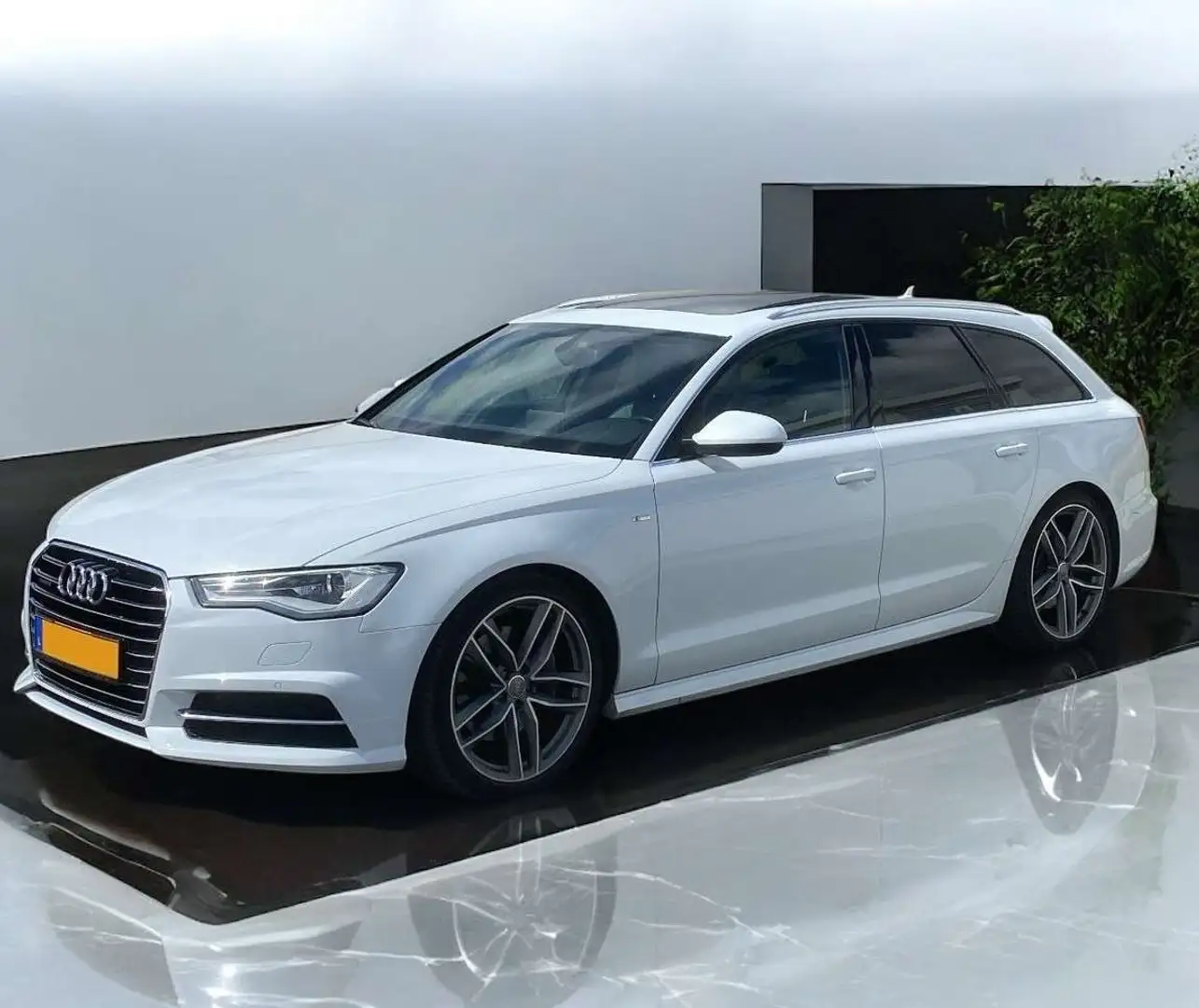 Audi A6 AVANT 3.0 TDI 272CH QUATTRO S LINE S TRONIC PANO Blanc - 2
