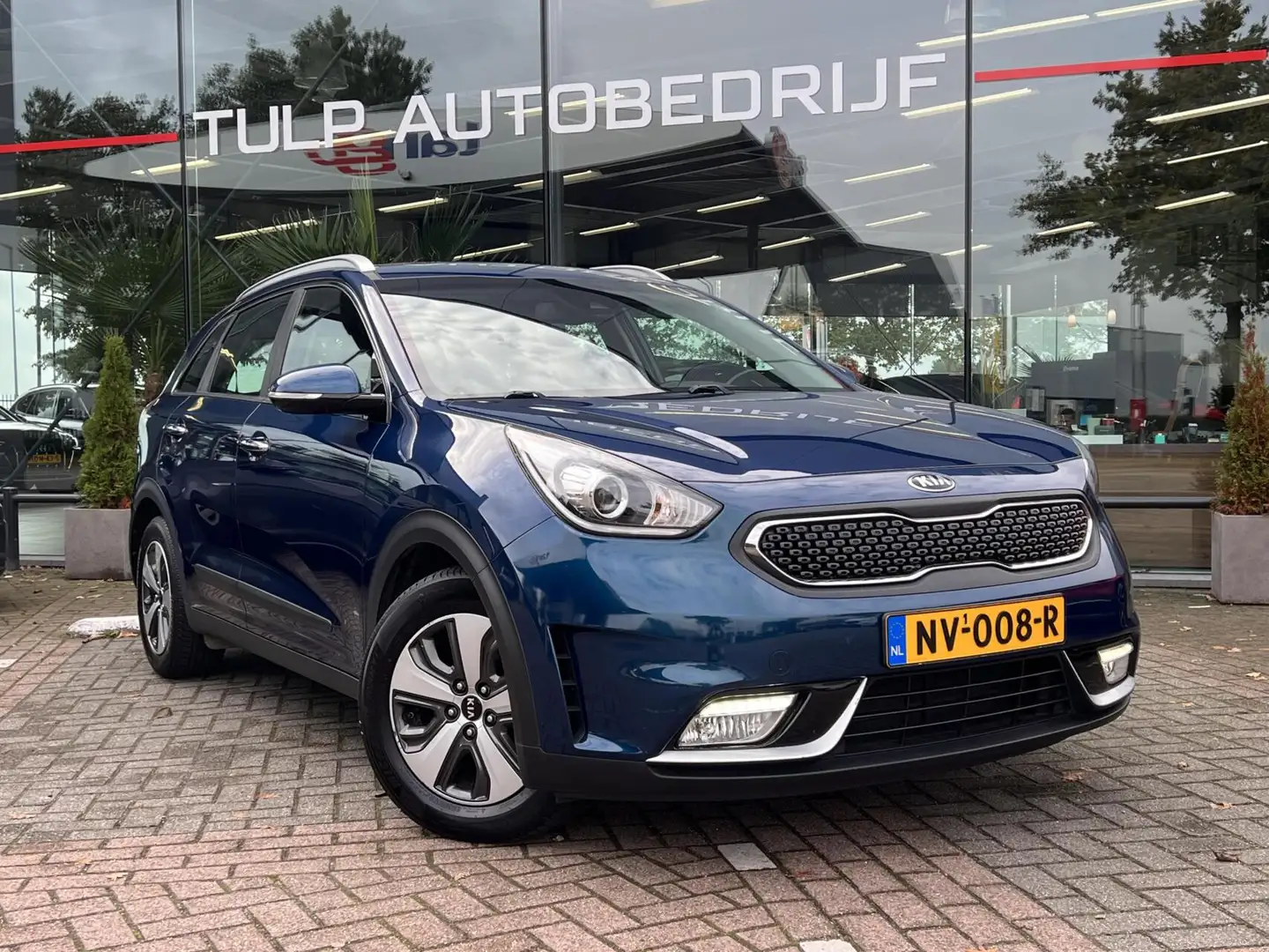 Kia Niro 1.6 GDi Hybrid First Edition Clima Cruise NAP Blauw - 2