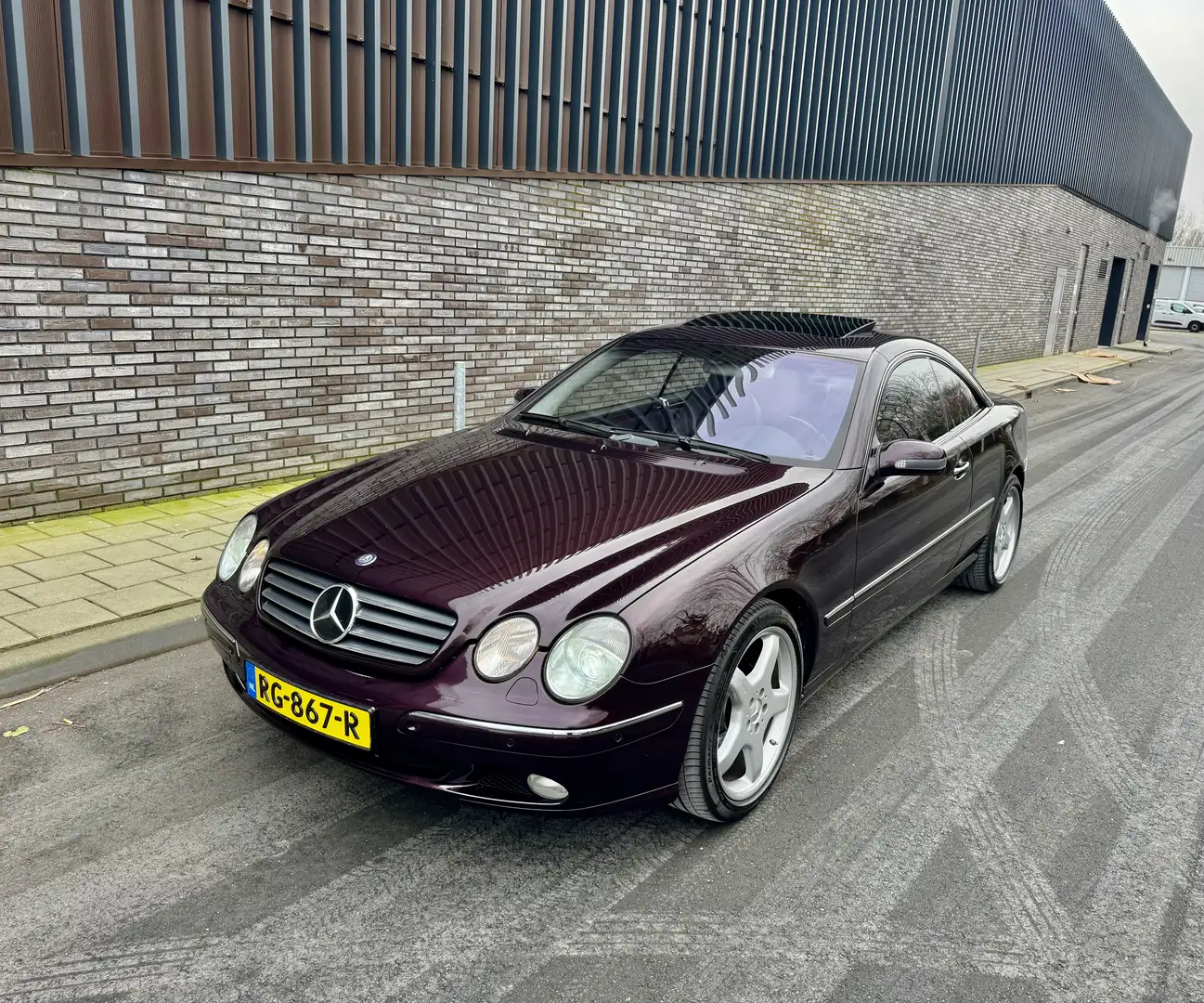Mercedes-Benz CL 500 AMG breedset perfecte staat Mauve - 1