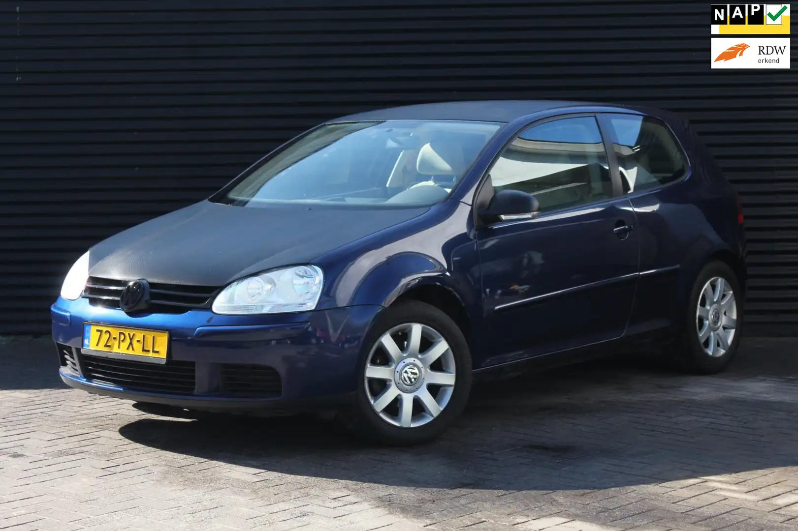 Volkswagen Golf 1.6 Sportline | Airco | Cruise | Navi | Bleu - 1