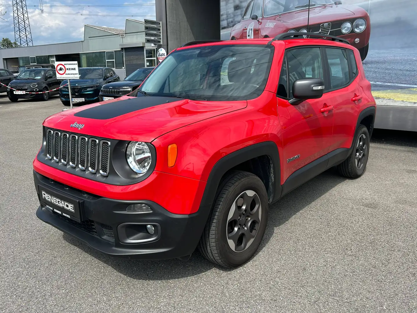 Jeep Renegade Renegade 1,6 MultiJet II 120 Longitude Rot - 2
