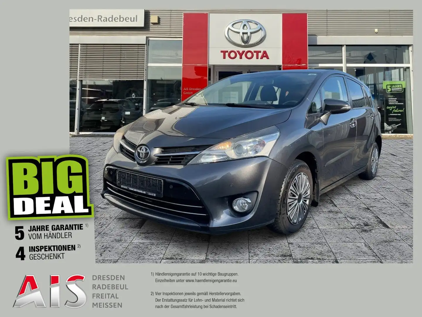 Toyota Verso 1.8 5-Sitzer Life AHK*KAM*SHZ*PDC*Tempomat Grau - 1