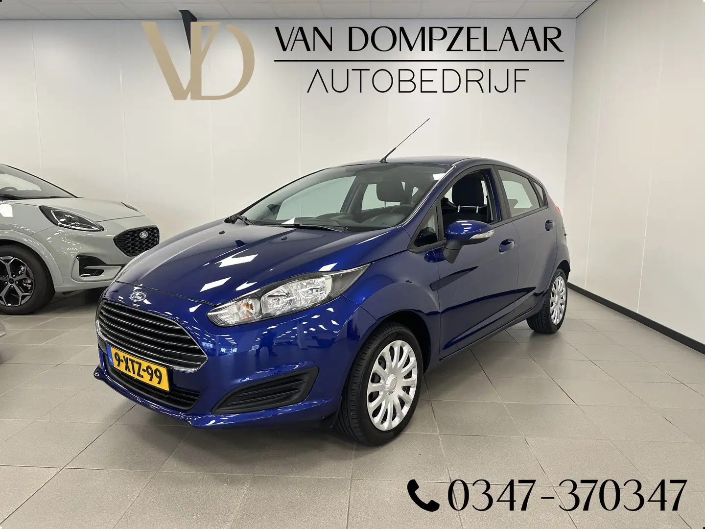 Ford Fiesta 1.0 Style / 5-DRS / NAVI / AIRCO / Nwe distributie Blauw - 1