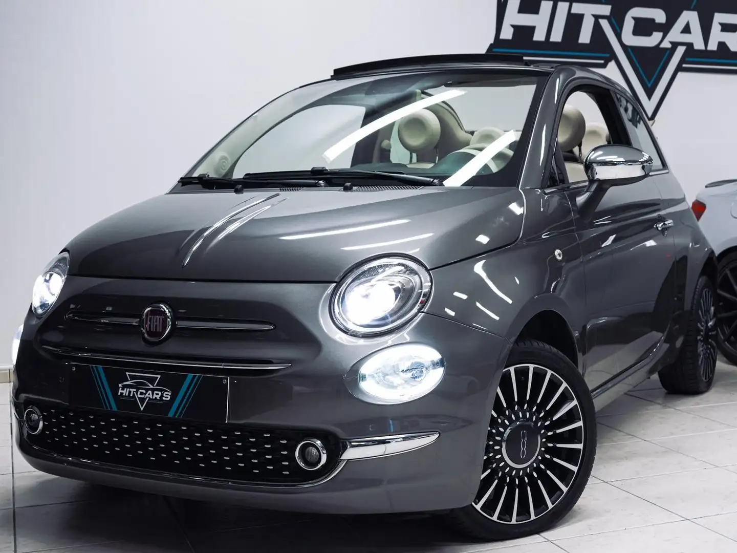 Fiat 500C 1.2i Collezione | APPLE CARPLAY | 2.500 KM | FULL Gris - 1