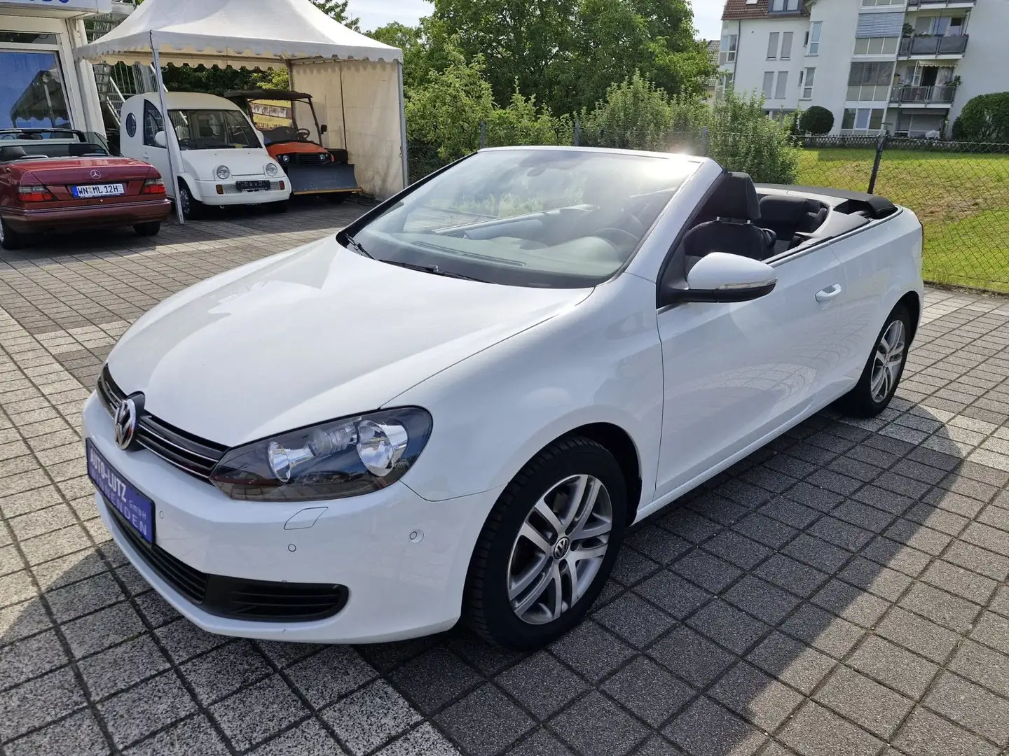 Volkswagen Golf VI Cabriolet 1,2TSI - 1. Hand - 81 200 KM Weiß - 2