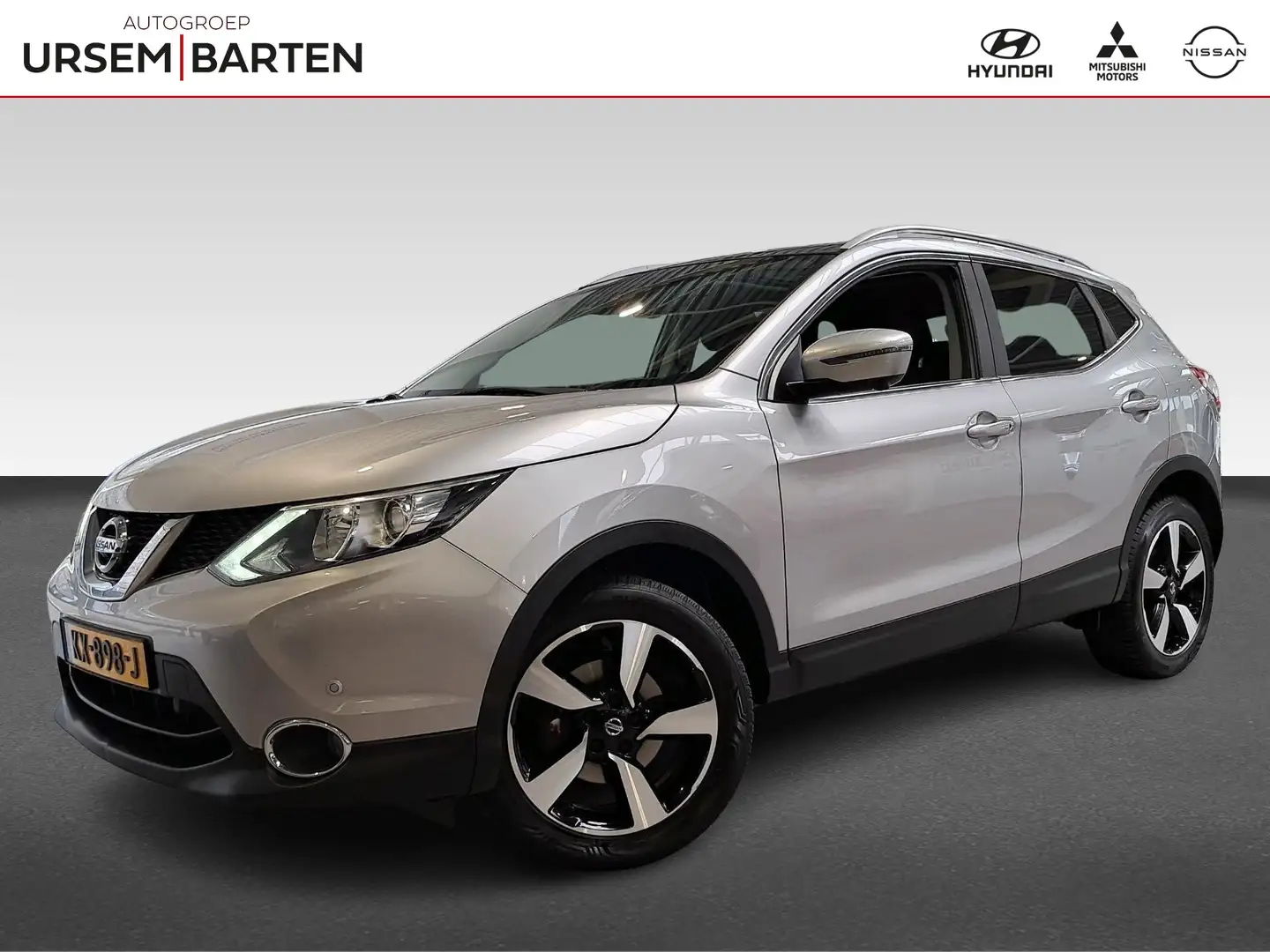 Nissan Qashqai 1.2 N-Connecta | Navigatie | Panoramadak | Trekhaa Grijs - 1