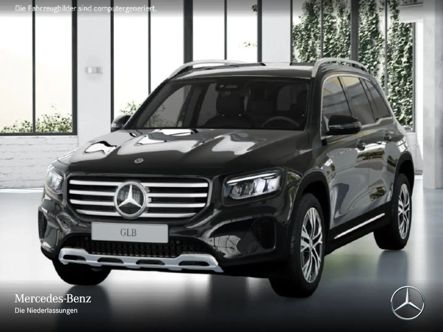 Mercedes-Benz GLB 200 PROGRESSIVE+PANO+LED+KAMERA+TOTW+7G Noir - 2