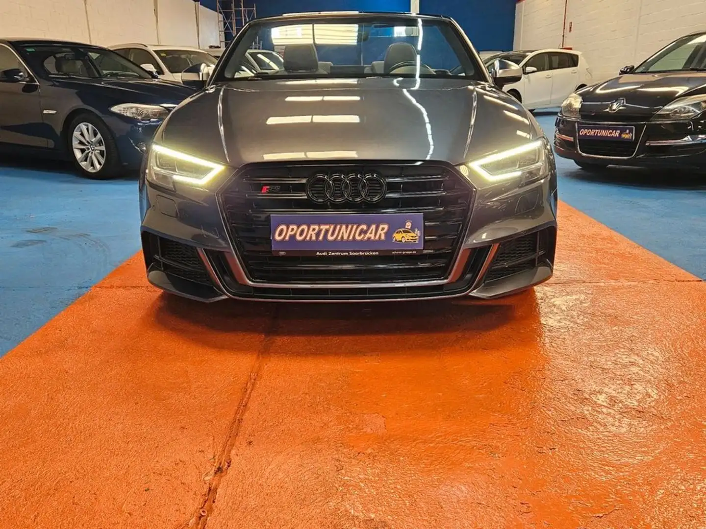 Audi A3 S3 2.0 TFSI quattro S tronic Cabrio Gris - 2