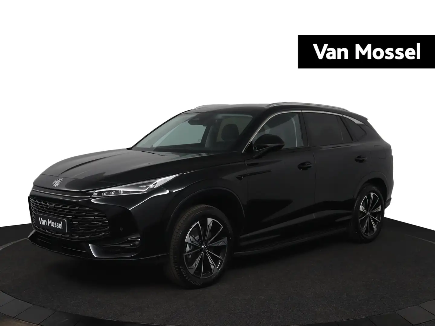 MG HS MG PHEV 1.5 Luxury 1500 KG Trekgewicht | 100 km el Zwart - 1