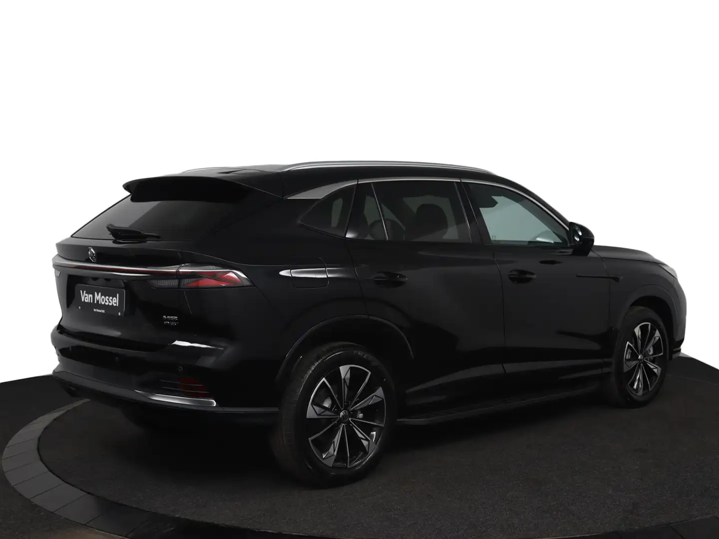 MG HS MG PHEV 1.5 Luxury 1500 KG Trekgewicht | 100 km el Zwart - 2