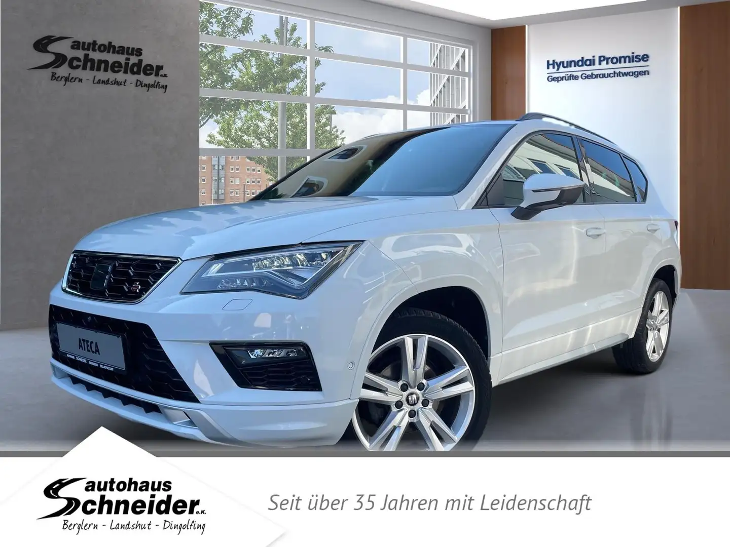 SEAT Ateca 1.5 TSI ACT FR / ANHÄNGERKUPPLUNG/ BUSINESS-PAKET/ Blanc - 1