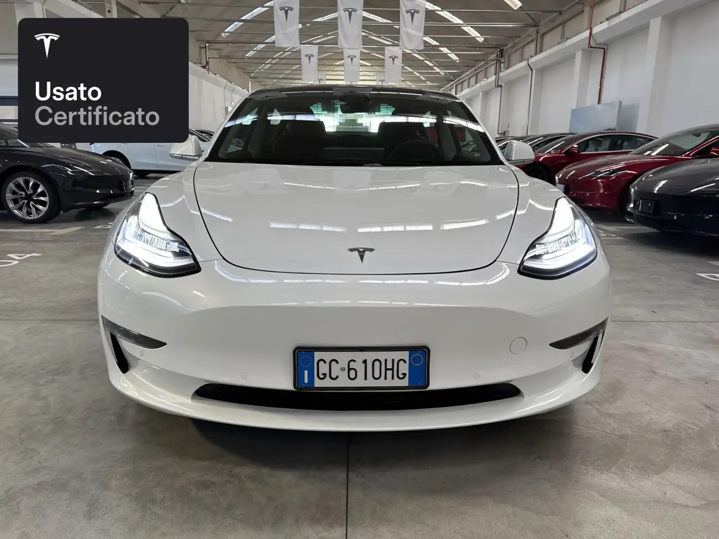 Tesla Model 3 Long Range AWD Bianco - 2