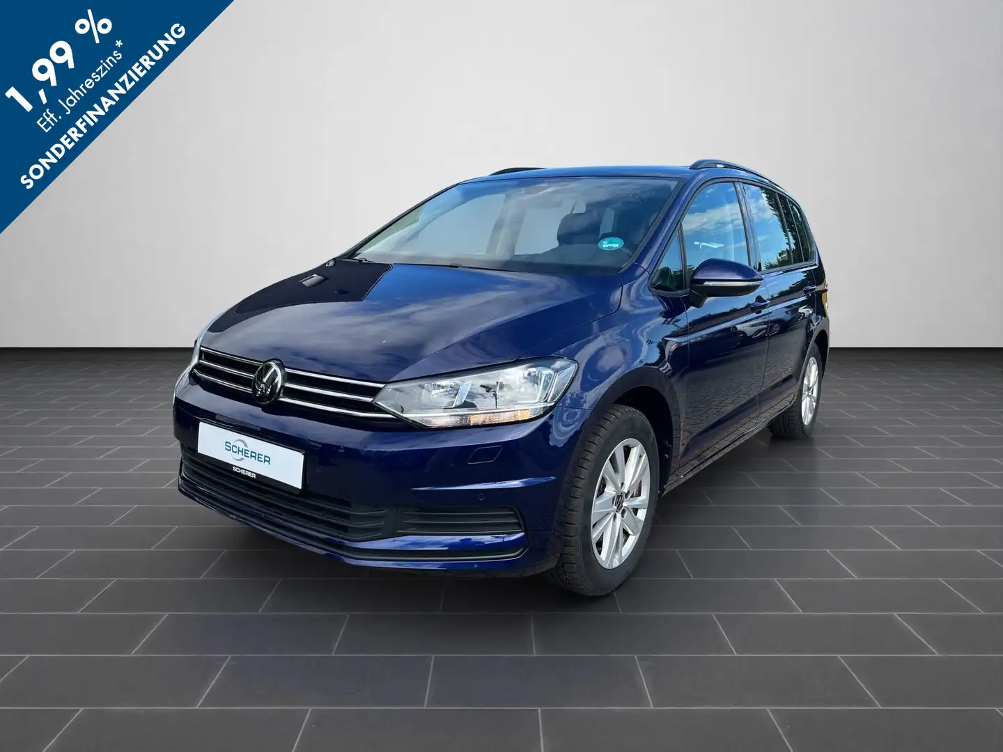 Volkswagen Touran 1.5 TSI Comfortline 7-Sitzer ACC CARPLAY Bleu - 1