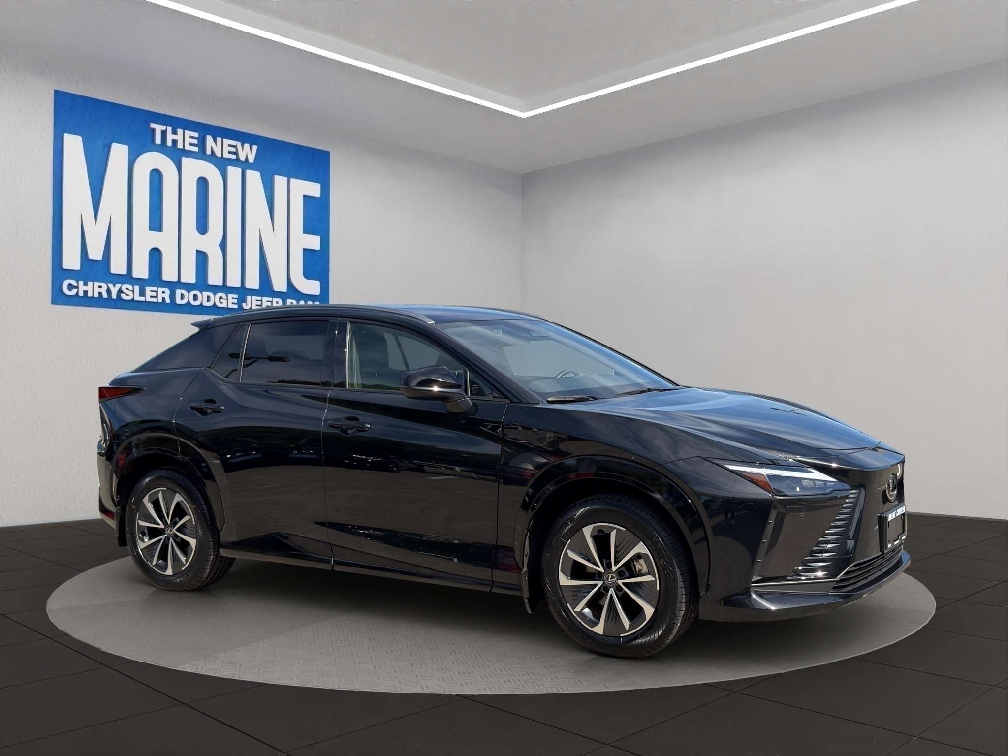 Black 2023 Lexus RZ  All-Wheel Drive 1-Speed Automatic