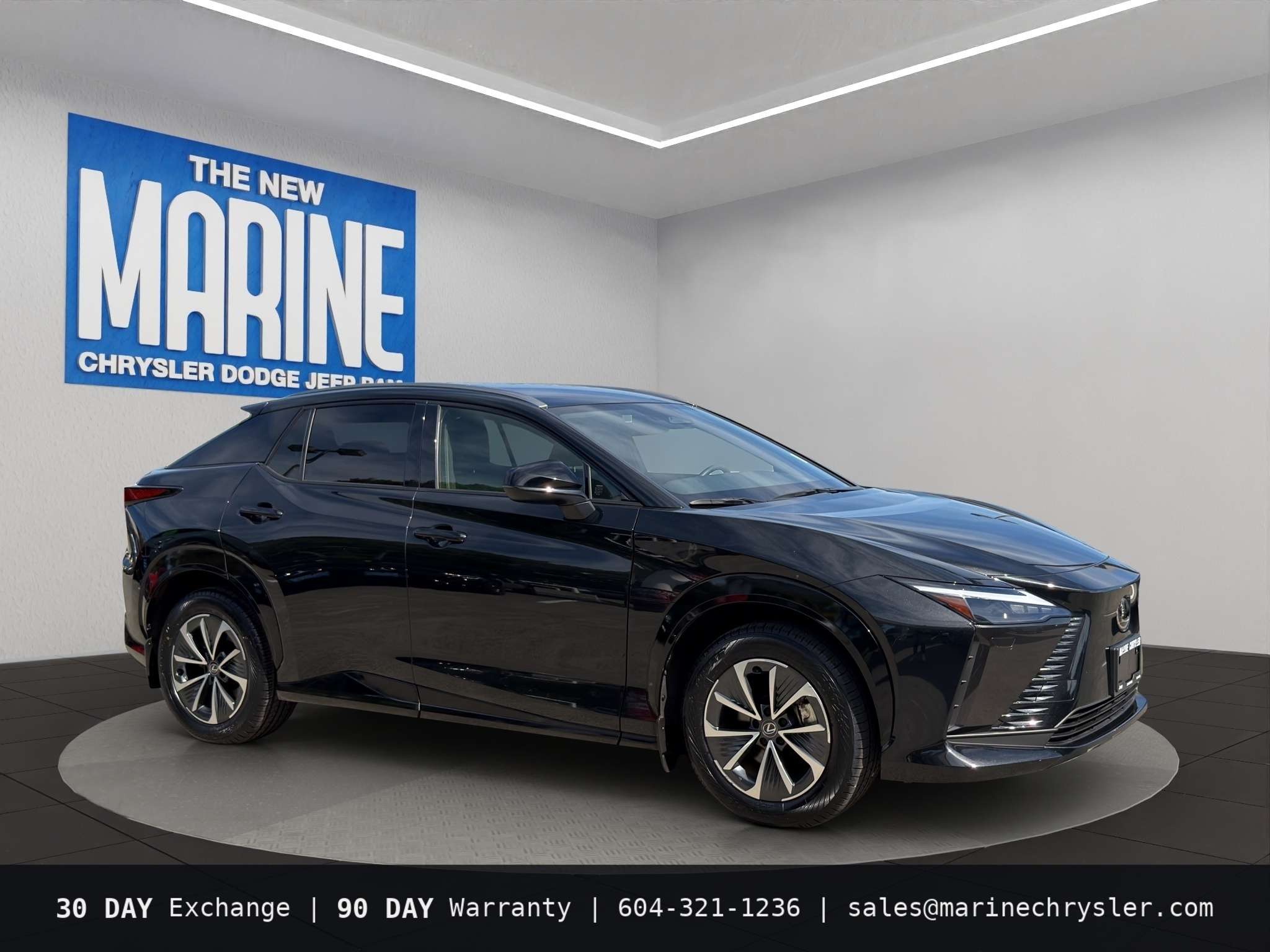 Black 2023 Lexus RZ All-Wheel Drive 1-Speed Automatic