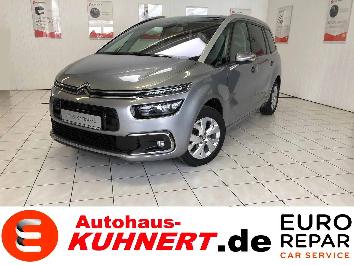 Citroen Grand C4 Picasso Aktionspreis 💖 LOVE & PEACE ✌ 7-Sitzer AHK .. Šedá - 1