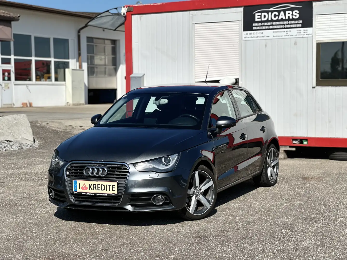 Audi A1 ambition Gris - 1