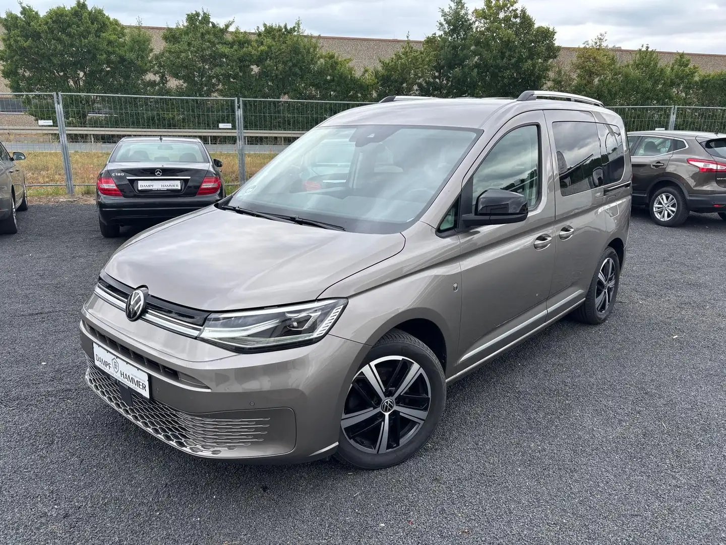Volkswagen Caddy 2.0 TDI DSG Style Virtual LED Flügeltüren Beige - 2