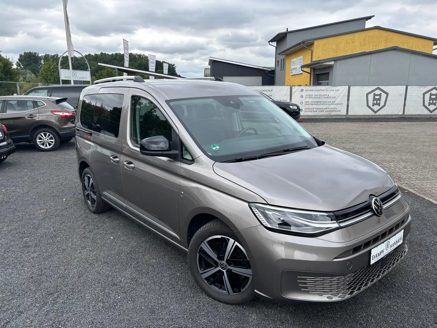 Volkswagen Caddy 2.0 TDI DSG Style Virtual LED Flügeltüren Beige - 1