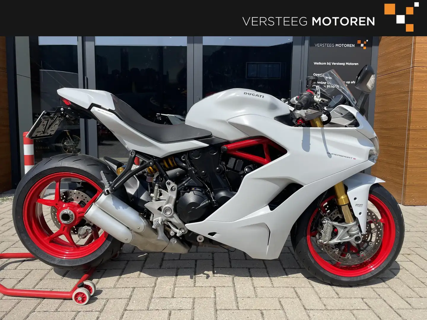Ducati SuperSport S Rijklaar# schitterend! Wit - 1