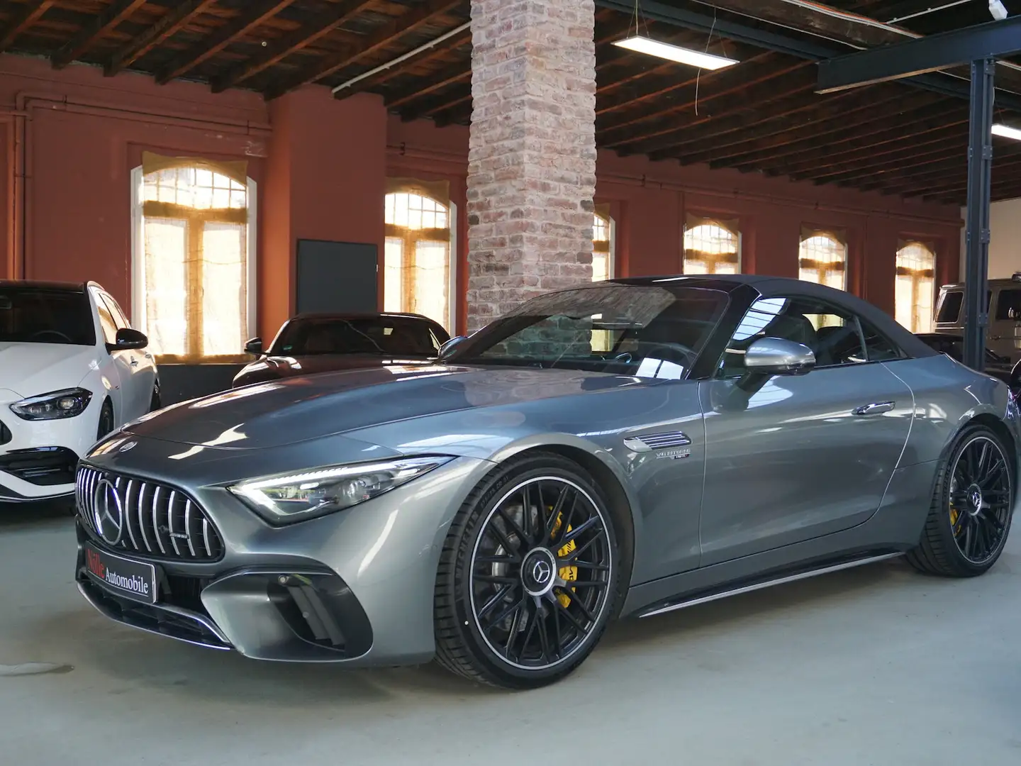 Mercedes-Benz SL 63 AMG 4M Massage HA-Lenk 360° Sport AGA Gris - 1