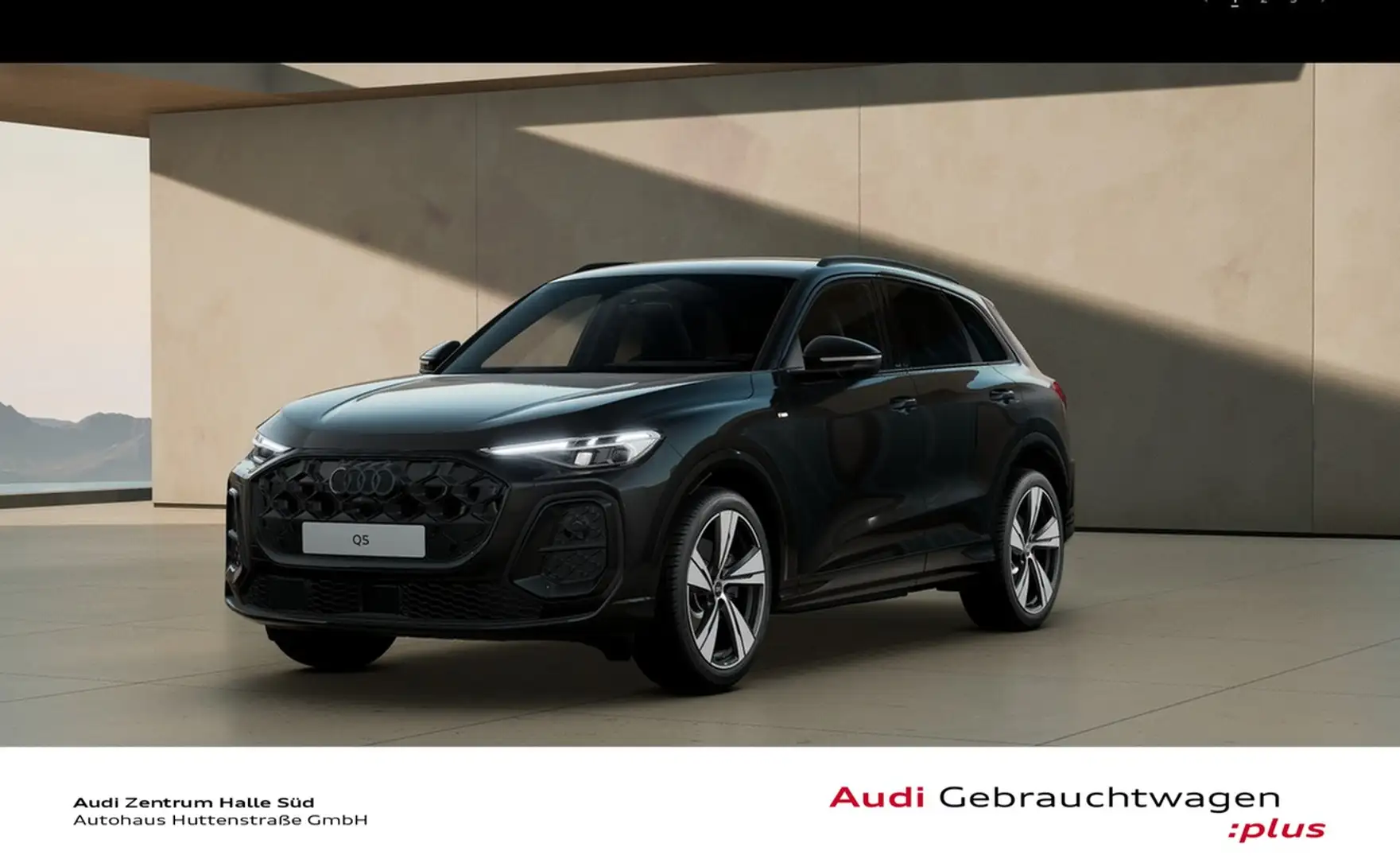 Audi Q5 TDI qu S line NEUES MODELL LUFT B&O Schwarz - 1