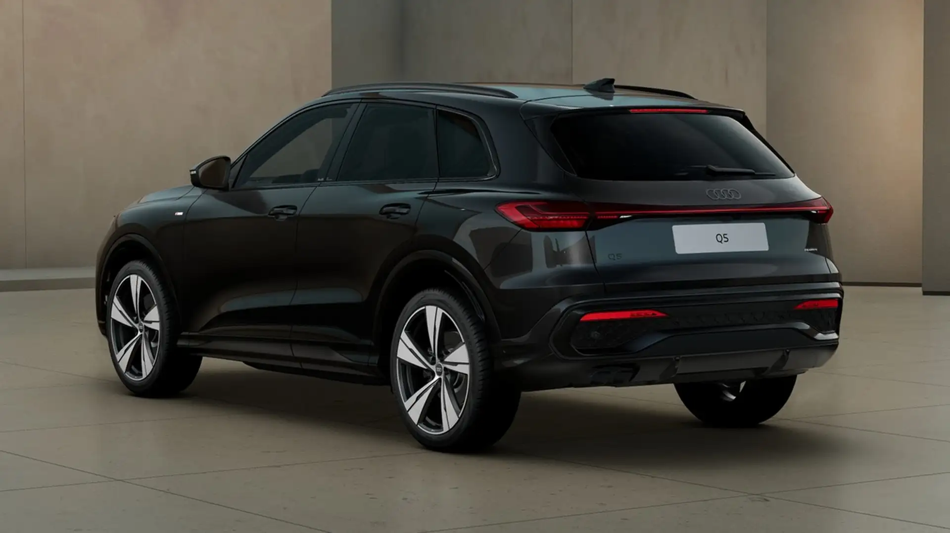 Audi Q5 TDI qu S line NEUES MODELL LUFT B&O Schwarz - 2